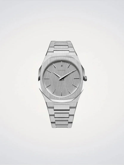 D1 MILANO D1-UTBJ23 SILVER STEEL BAND SILVER DIAL FOR MEN