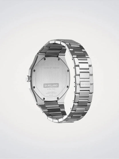 D1 MILANO D1-UTBJ23 SILVER STEEL BAND SILVER DIAL FOR MEN