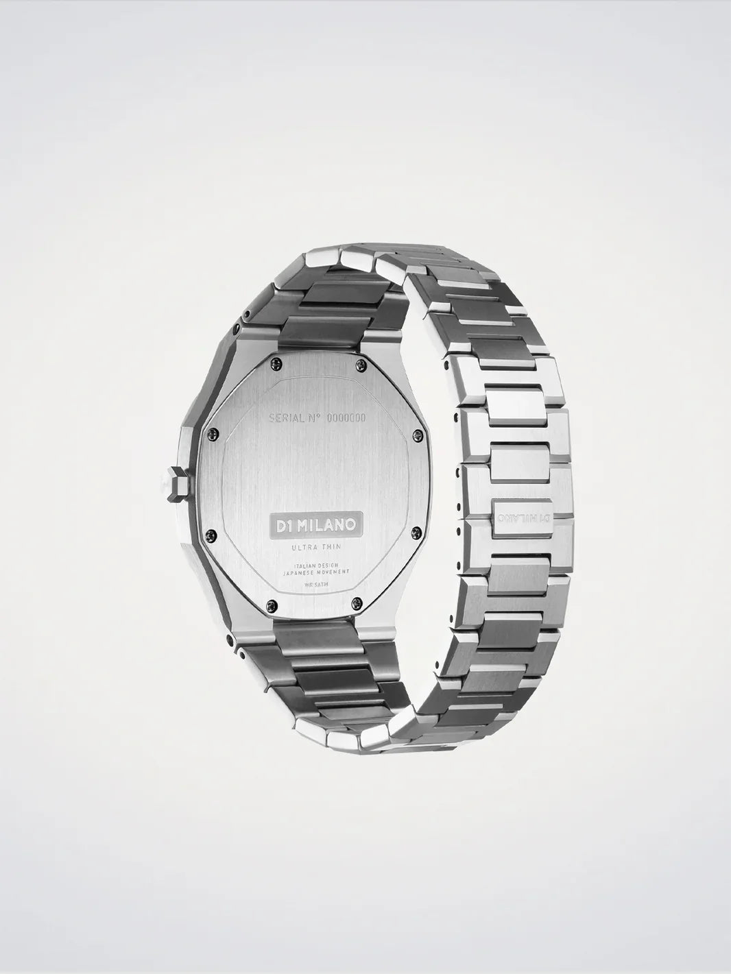 D1 MILANO D1-UTBJ37 SILVER STEEL BAND GREEN DIAL FOR MEN