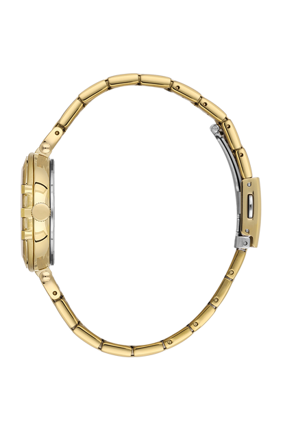 DANIEL KLEIN  DK.1.13609-3 GOLDEN STEEL BAND SILVER DIAL  FOR WOMEN