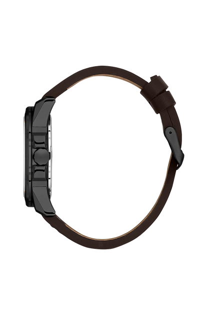 DANIEL KLEIN  DK.1.13975-5 BROWN LEATHER BAND BEIGE DIAL  FOR MEN