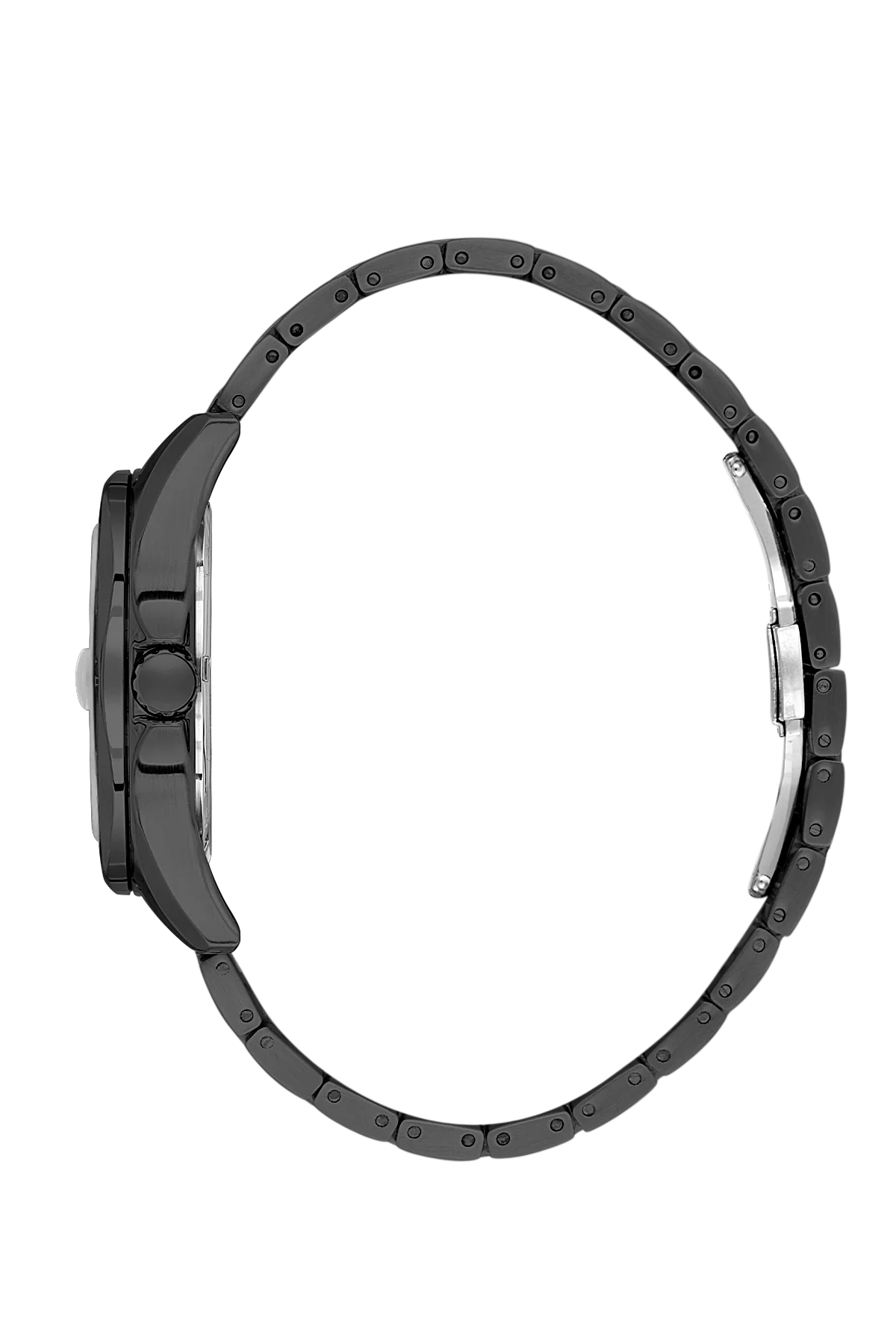 DANIEL KLEIN  DK.1.13978-5 BLACK STEEL BAND BLACK DIAL  FOR MEN