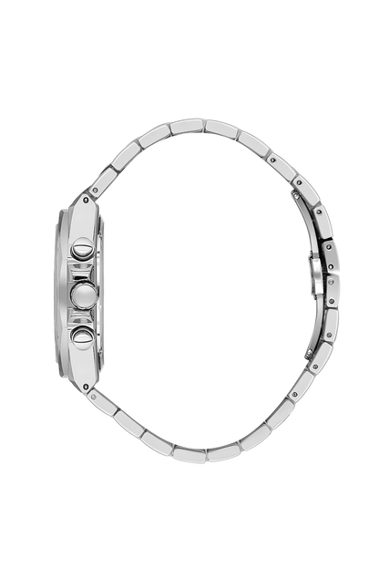 DANIEL KLEIN  DK.1.14004-1 SILVER STEEL BAND BLACK DIAL  FOR MEN
