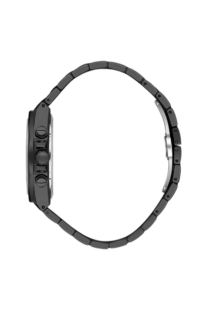 DANIEL KLEIN  DK.1.14004-5 BLACK STEEL BAND NAVY BLUE DIAL  FOR MEN