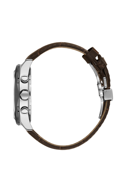 DANIEL KLEIN  DK.1.14065-5 BROWN LEATHER BAND NAVY BLUE DIAL  FOR MEN