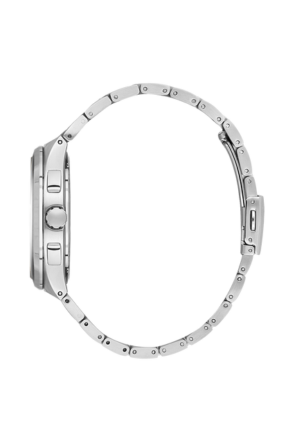 DANIEL KLEIN  DK.1.14069-2 SILVER STEEL BAND BLACK DIAL  FOR MEN