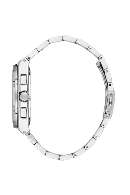 DANIEL KLEIN  DK.1.14071-2 SILVER STEEL BAND BLACK DIAL  FOR MEN