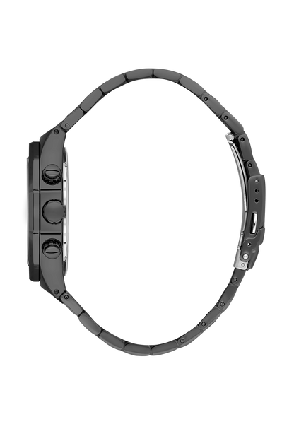 DANIEL KLEIN  DK.1.14074-5 BLACK STEEL BAND BLACK DIAL  FOR MEN