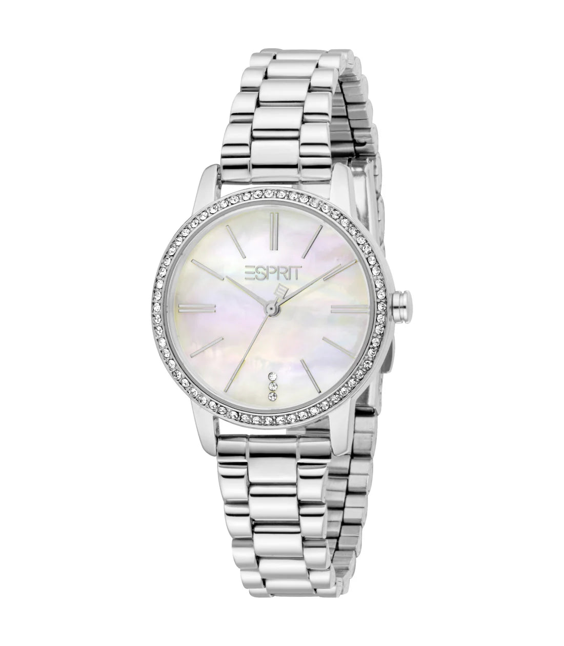 ESPRIT ES1L561M0045 SILVER STEEL BAND WHITE DIAL FOR WOMEN