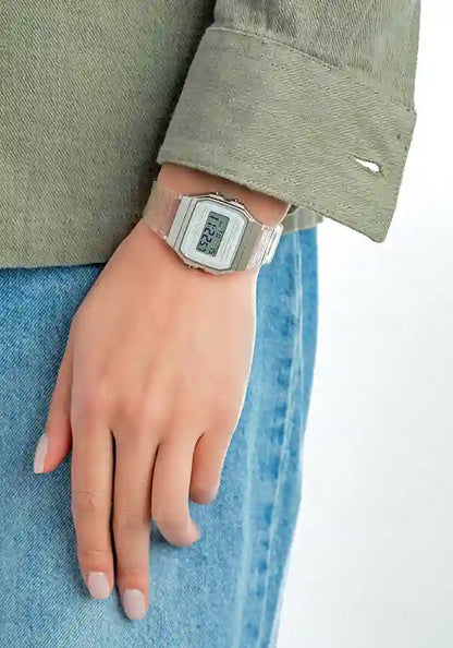 Casio Transparent Rubber Digital F-91WS-7D