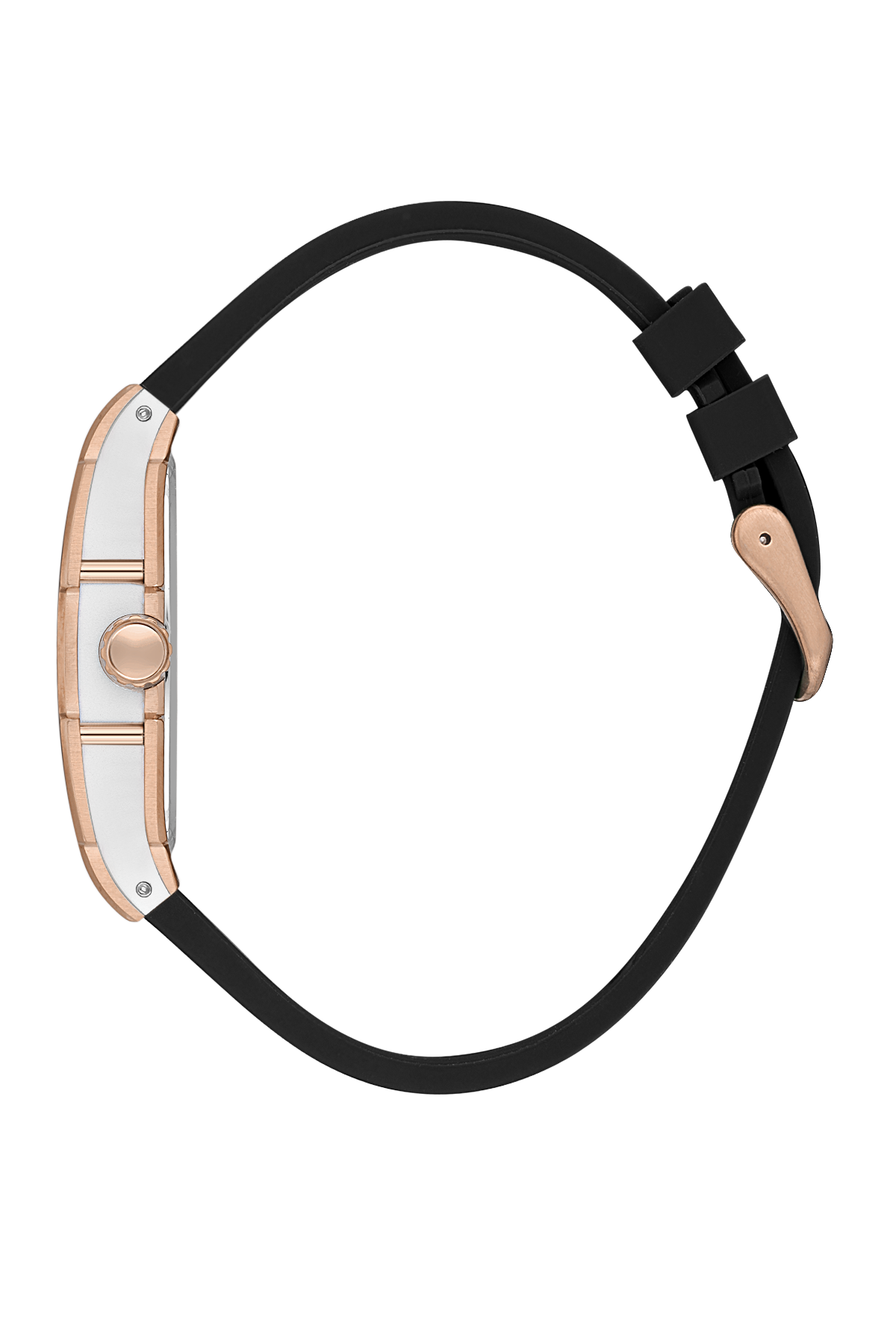 FREELOOK FL.1.10431-2 BLACK LEATHER BAND BLACK DIAL  FOR WOMEN