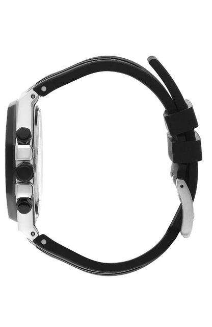 POLO BP3261X.350 BLACK RUBBER BAND BLACK DIAL  FOR MEN