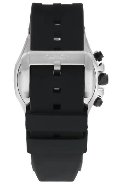 POLO BP3261X.350 BLACK RUBBER BAND BLACK DIAL  FOR MEN