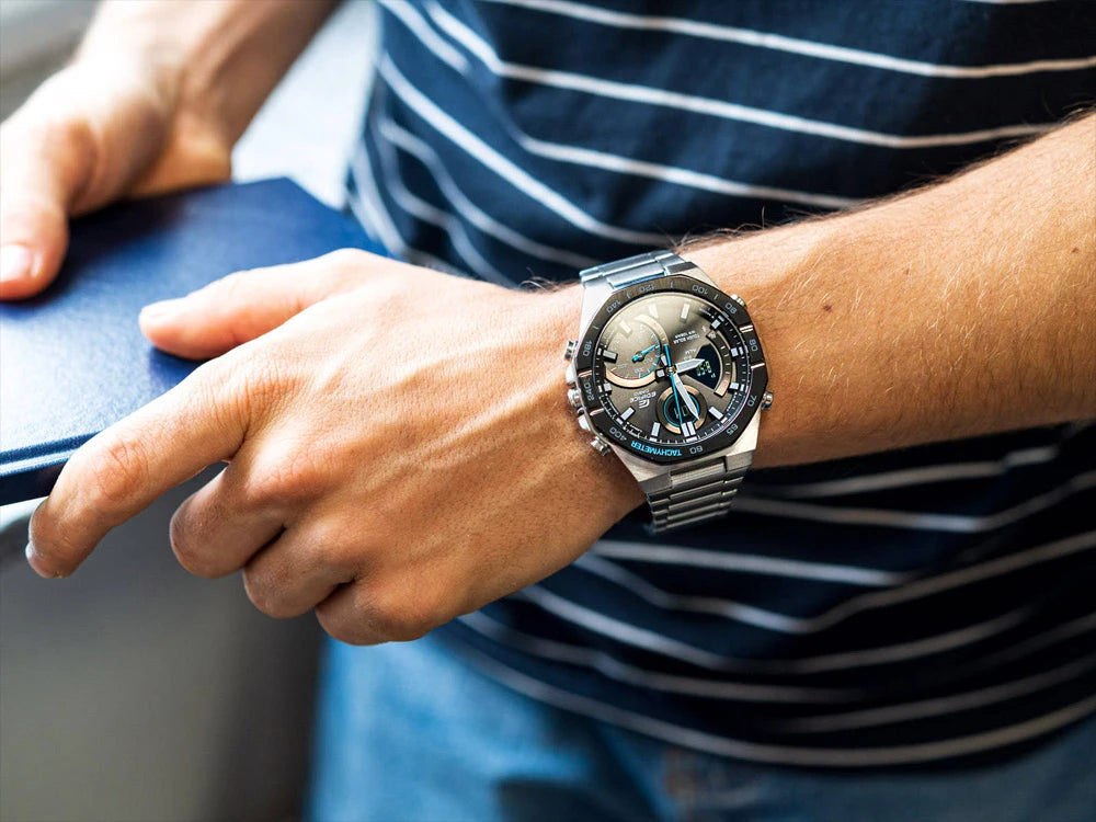 CASIO EDIFICE ECB-950DB-1A MEN WATCH
