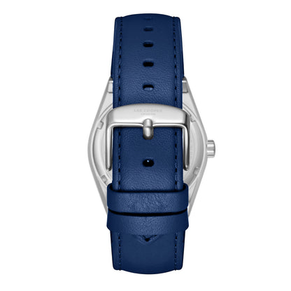 LEE COOPER LC08261.399 NAVY BLUE LEATHER BAND NAVY BLUE DIAL  FOR MEN