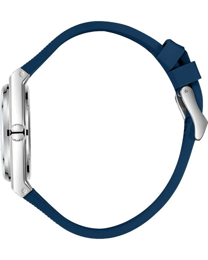 LEE COOPER LC08250.399 NAVY BLUE RUBBER BAND NAVY BLUE DIAL  FOR MEN