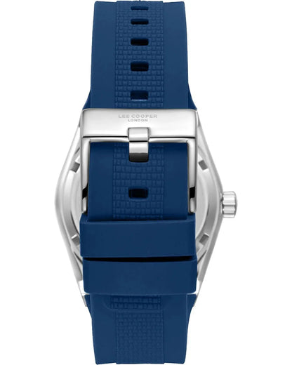 LEE COOPER LC08250.399 NAVY BLUE RUBBER BAND NAVY BLUE DIAL  FOR MEN