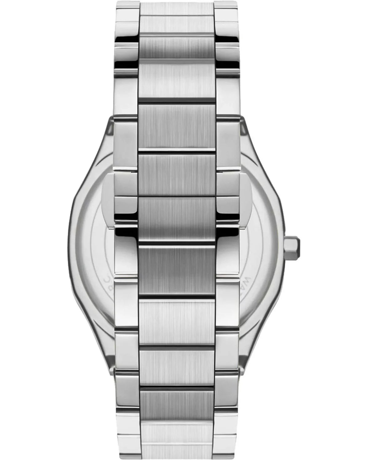 LEE COOPER LC08275.350 SILVER STEEL BAND BLACK DIAL  FOR MEN