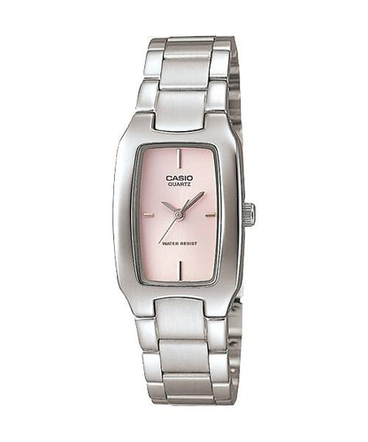 Casio, LTP-1165A-4CDF(SH20), Women's Watch - Pink Stainless Steel