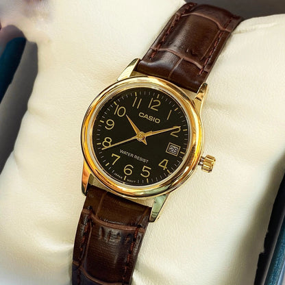 CASIO LTP-V002GL-1B WOMEN WATCH