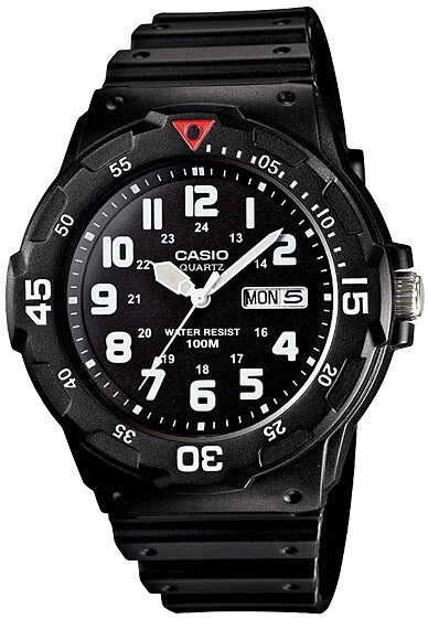 Casio Classic Diver-Look Black Resin Men's Watch