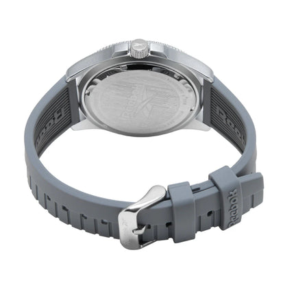 Reebok RV-COT-G3-A1IA-AW Grey Rubber Band Grey Dial For Men