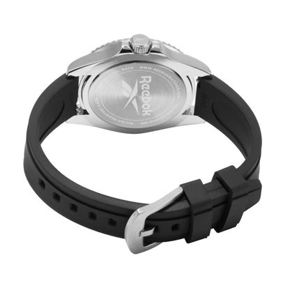 Reebok RV-HOM-G3-AOIB-BW Black Rubber Band Black Dial For Men