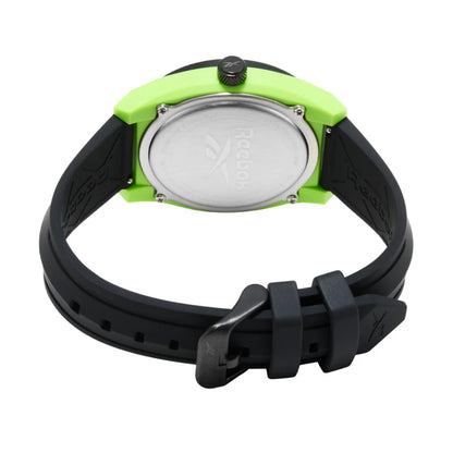 Reebok RV-LGA-G3-PHIB-BH Black Rubber Band Black Dial For Men