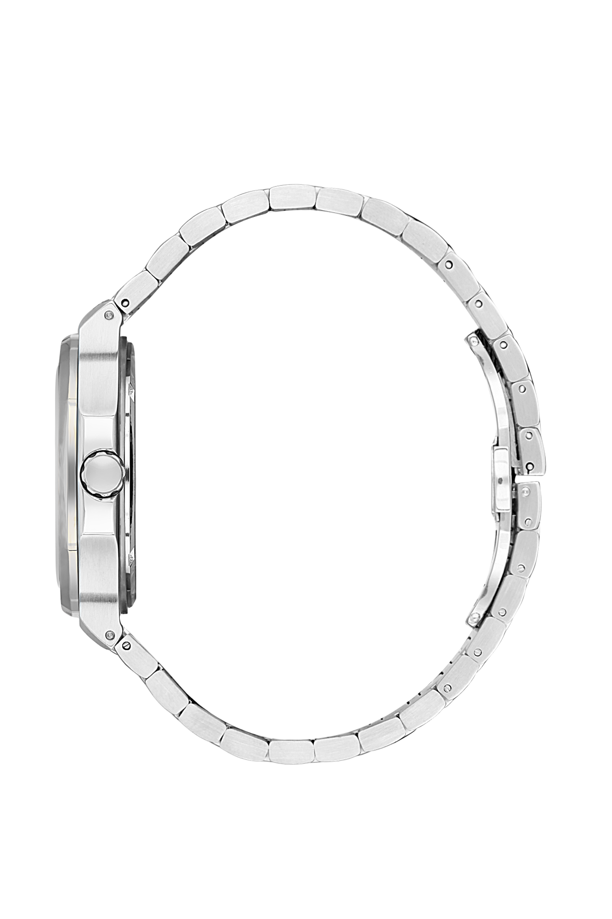 POLO SB.1.10450-2 SILVER STEEL BAND BLACK DIAL  FOR MEN
