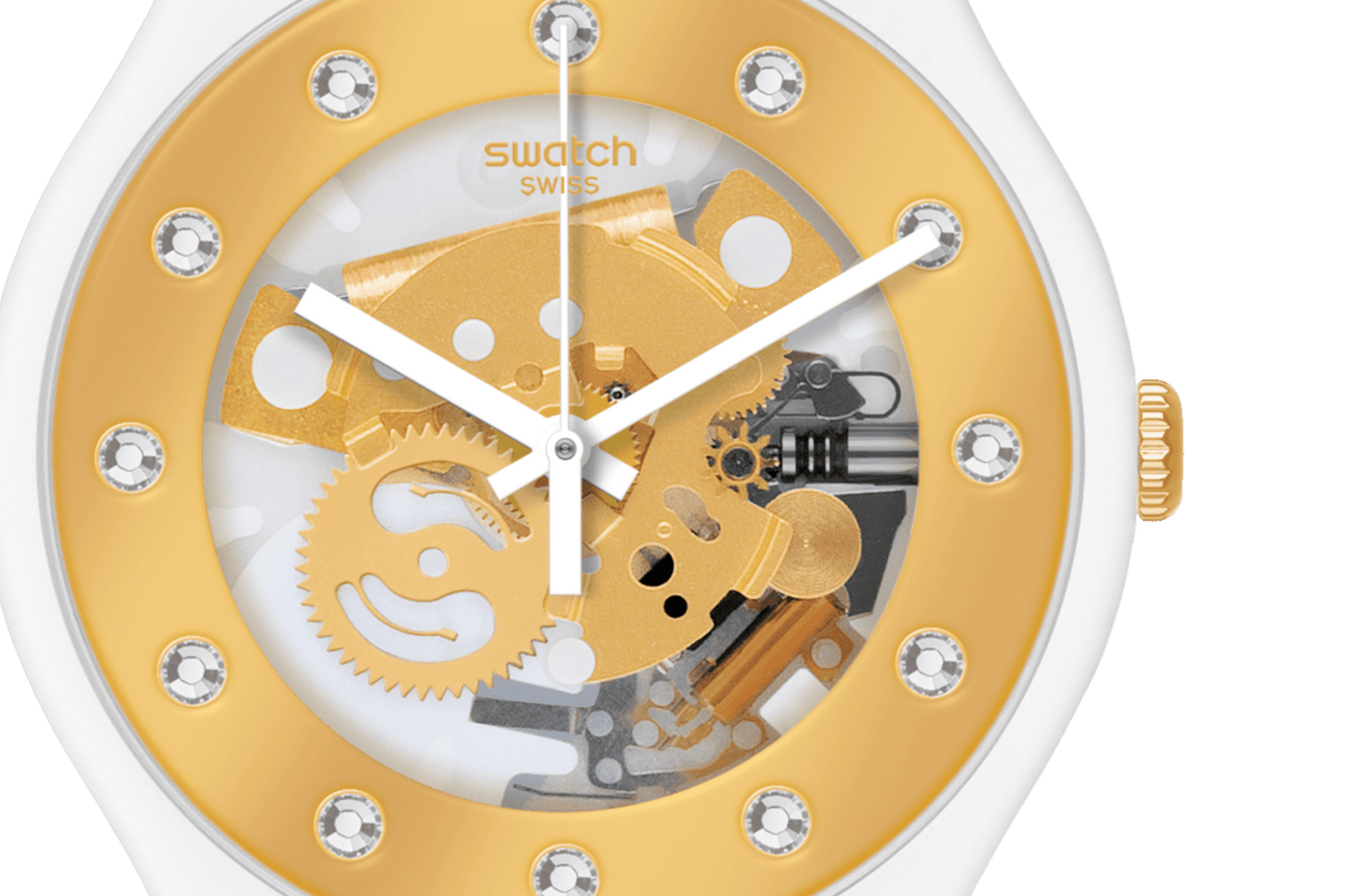 Swatch Women Watch SUNRAY GLAM SO29W105-S14