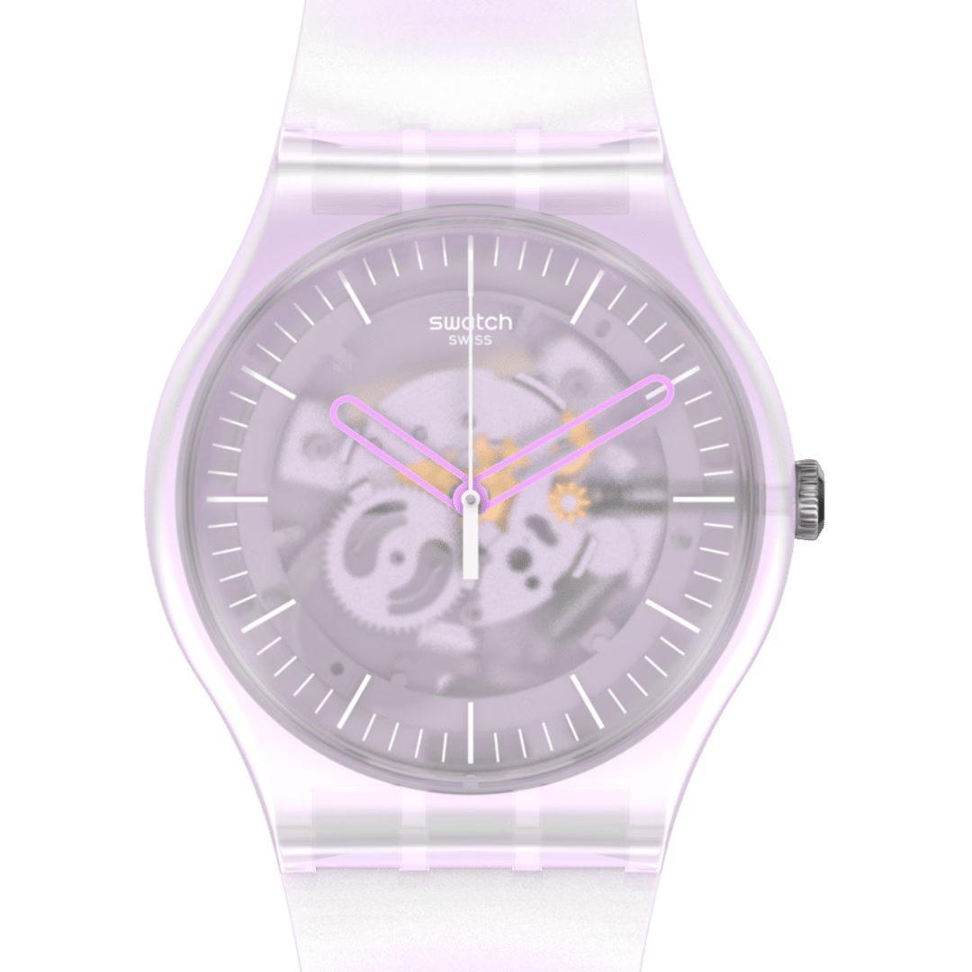 SWATCH PINK MIST SUOK155 WOMEN WATCH