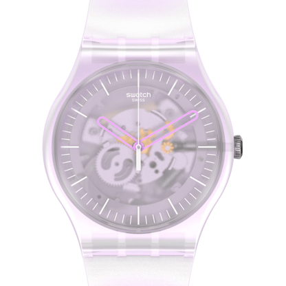 SWATCH PINK MIST SUOK155 WOMEN WATCH