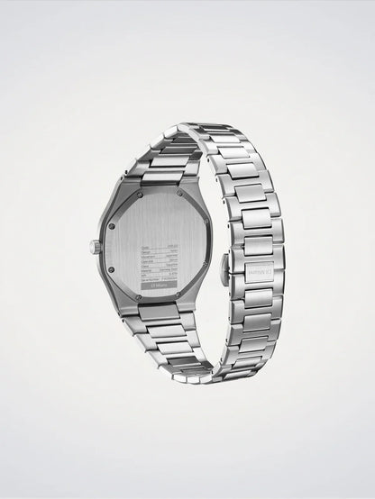 D1 MILANO D1-UHBJ03 SILVER STEEL BAND BLUE DIAL FOR MEN