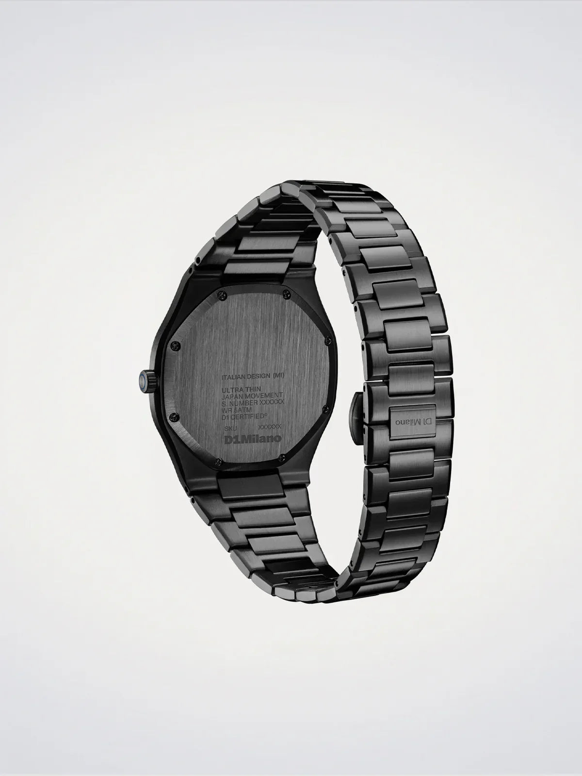 D1 MILANO D1-UHBJ08 GREY STEEL BAND GREY DIAL FOR MEN
