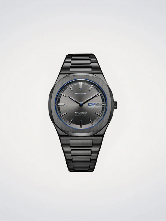 D1 MILANO D1-UHBJ08 GREY STEEL BAND GREY DIAL FOR MEN