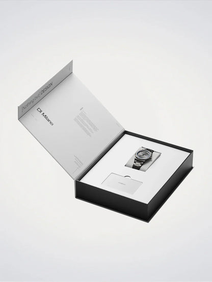 D1 MILANO D1-UHBJ08 GREY STEEL BAND GREY DIAL FOR MEN