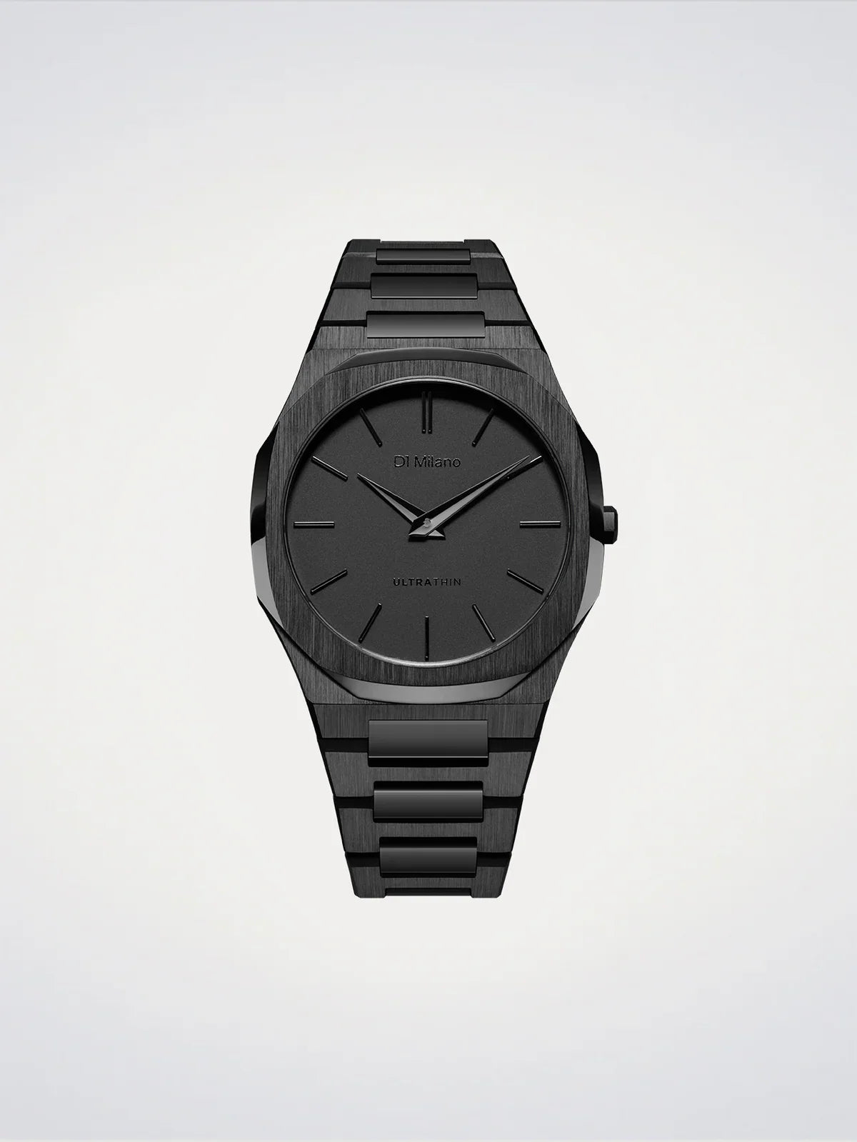 D1 MILANO D1-UTBJSH BLACK STEEL BAND BLACK DIAL FOR MEN