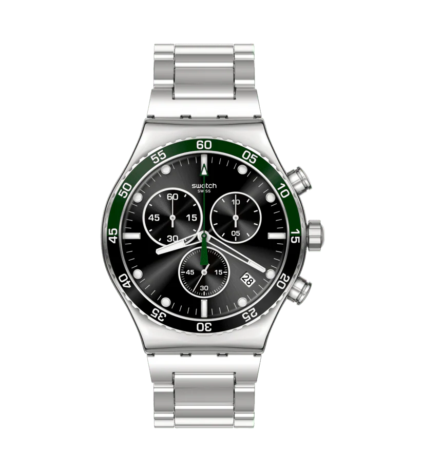 Swatch Men Watch DARK GREEN IRONY YVS506G