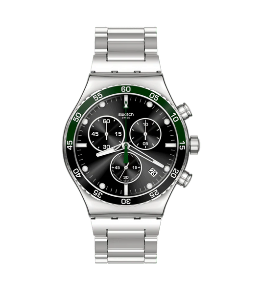 Swatch Men Watch DARK GREEN IRONY YVS506G