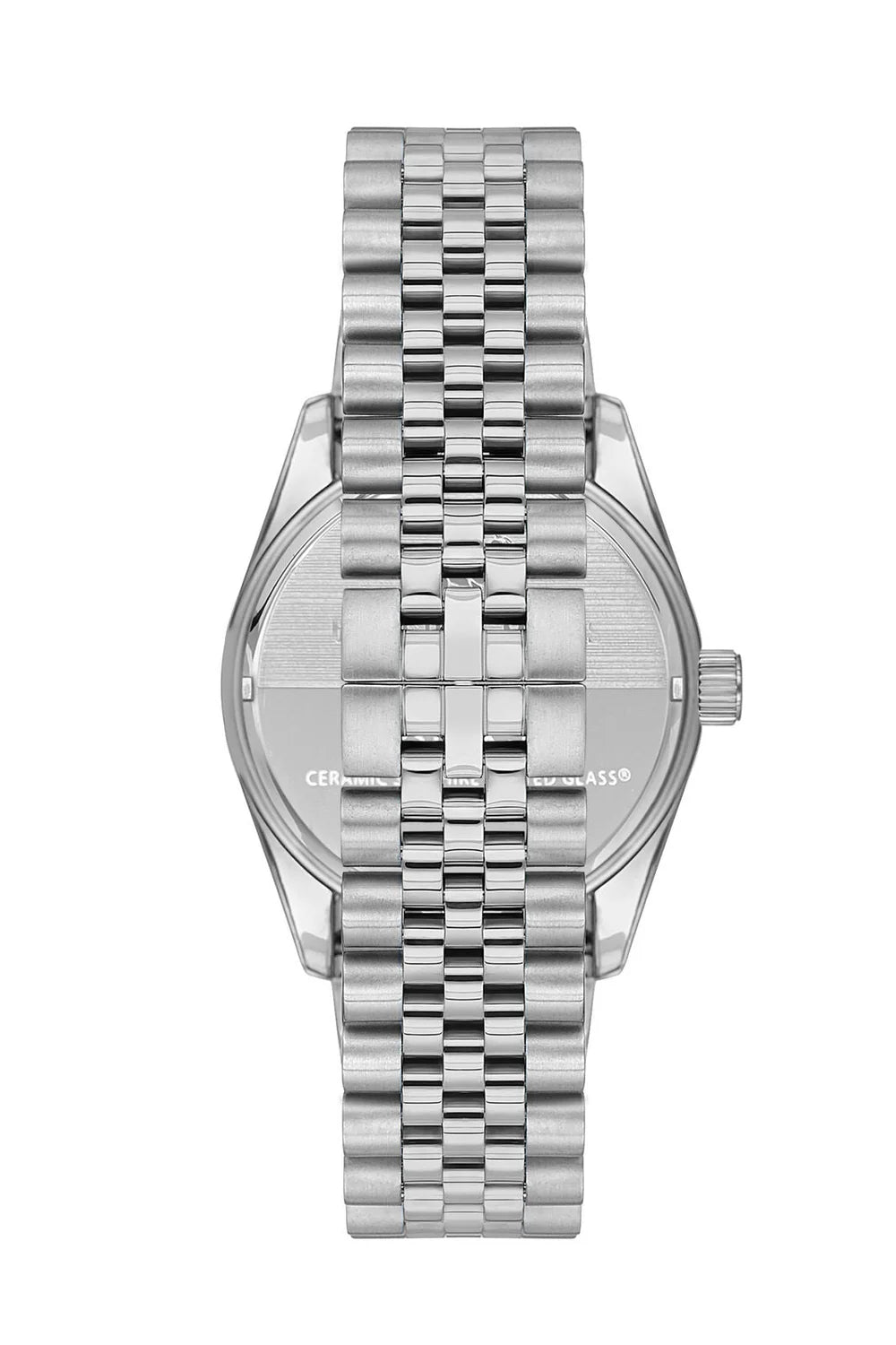 POLO BP3018X.371 SILVER STEEL BAND GREEN DIAL FOR MEN