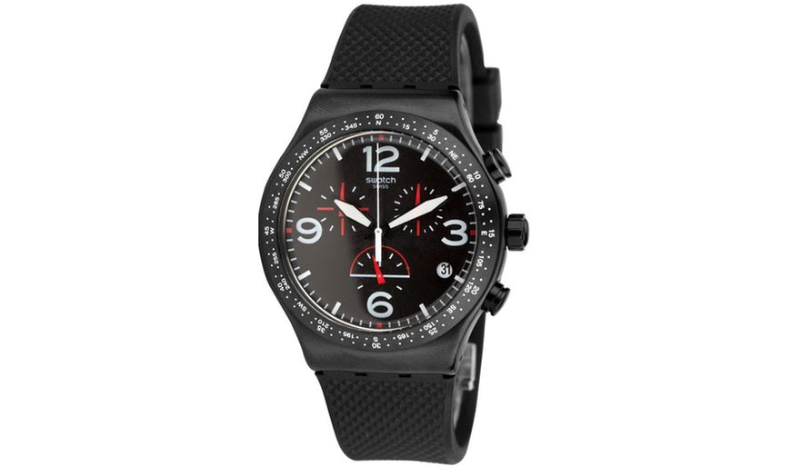 Swatch Men Watch BLACK IS BACK YVB403