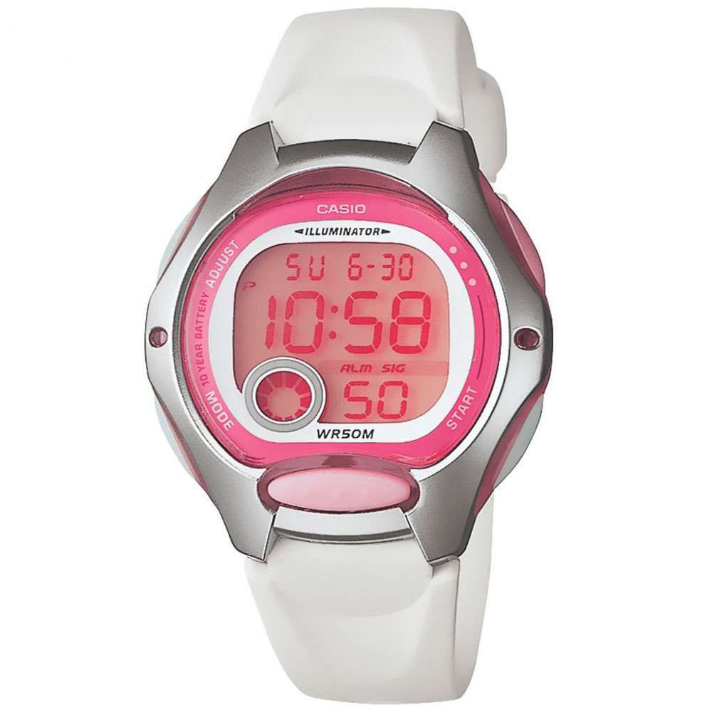 Casio Women's LW200-7AV Digital Watch with White