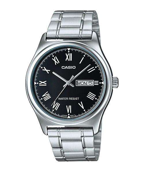 Casio Wristwatch Men's Mtp-V006D-1B Black Vintage Steel