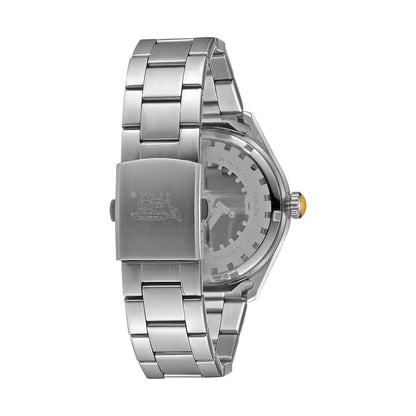 CAT QA.141.11.137 Silver Steel Band Black Dial For Men