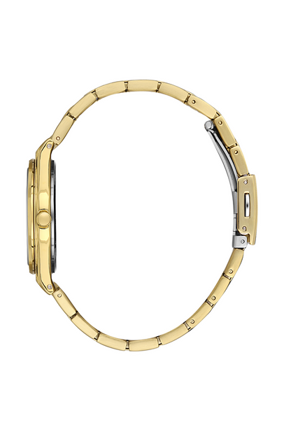 DANIEL KLEIN  DK.1.13492-3 GOLDEN STEEL BAND SILVER DIAL  FOR WOMEN