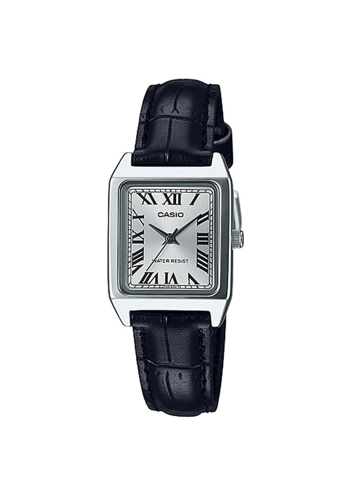 Casio LTP-V007L-7B1 Women's Rectangular Leather Strap