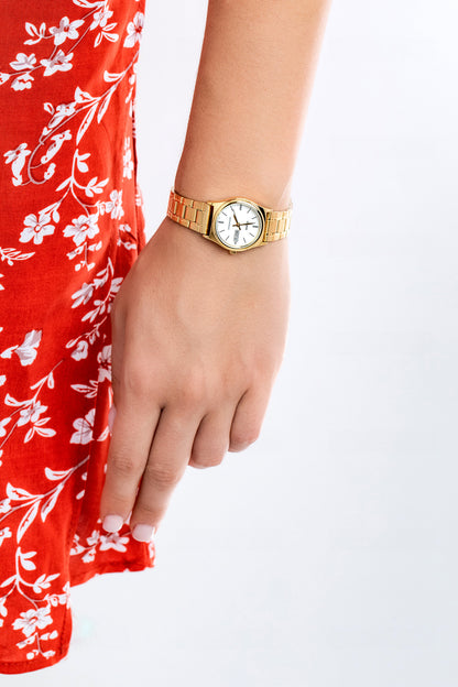 Casio LTP-V006G-7B Gold Stainless Steel Watch for Women