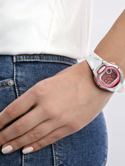 Casio Women's LW200-7AV Digital Watch with White