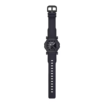G-SHOCK GA-2300-1A BLACK RUBBER BAND BLACK DIAL  FOR MEN