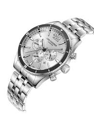 LEE COOPER LC07641.330 SILVER STEEL BAND SILVER DIAL  FOR MEN